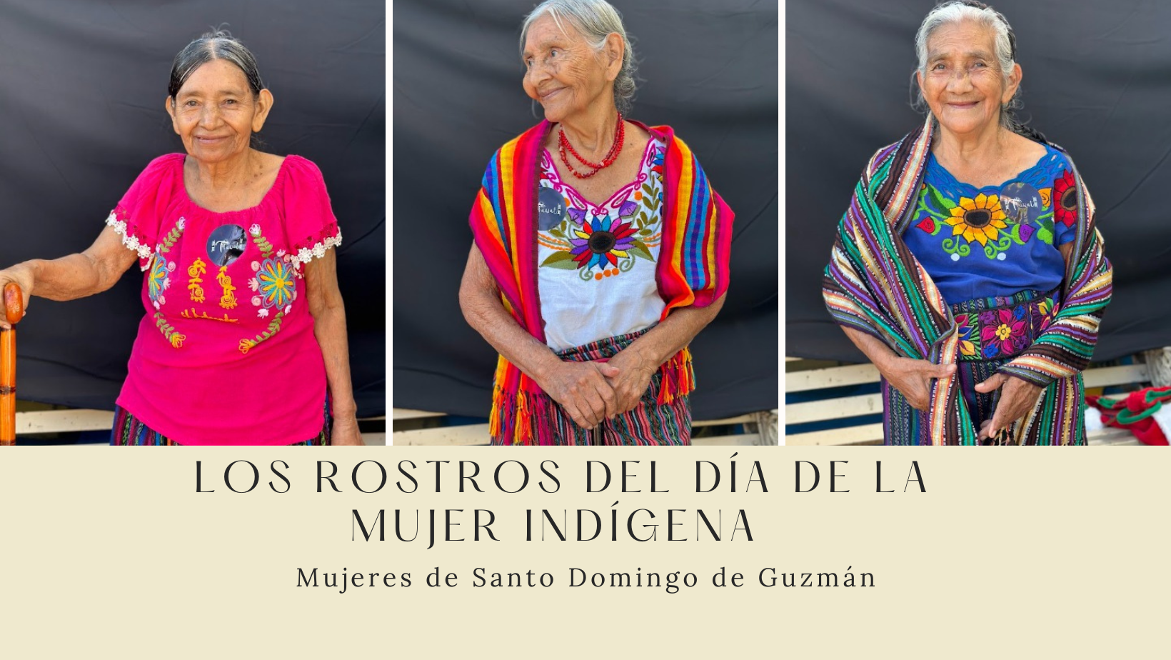 Los rostros del día de la mujer indígena en El Salvador
